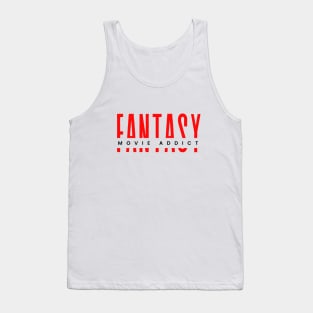 Fantasy movie addict minimalistic design Tank Top